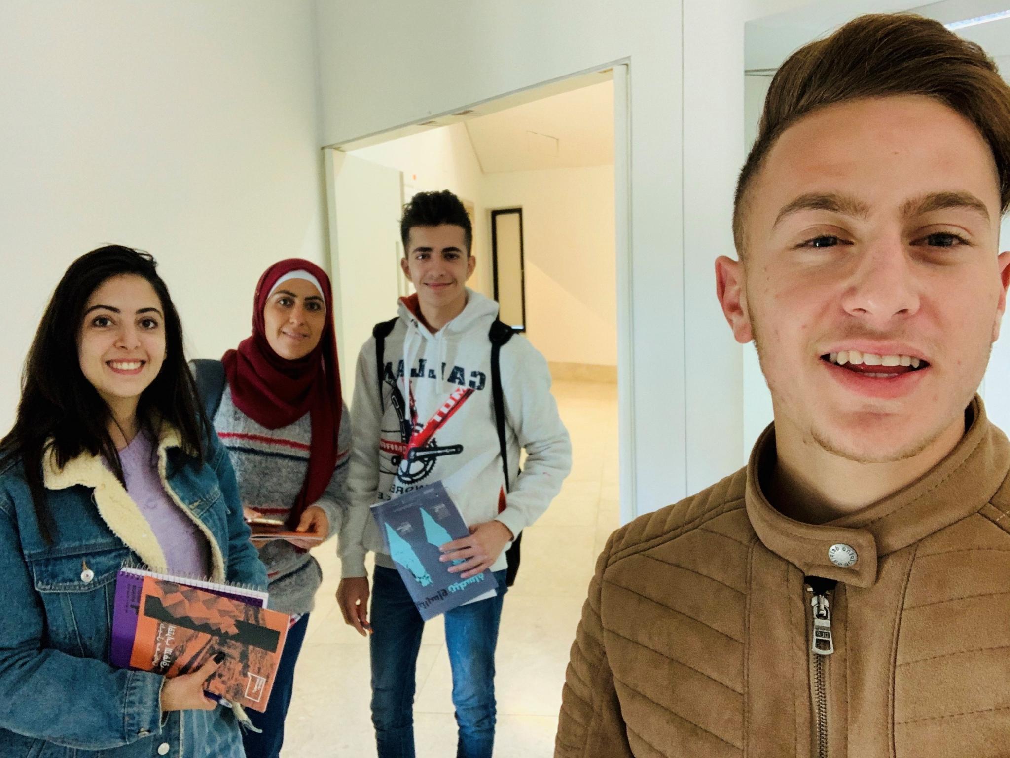 The Palestinian museum field trip