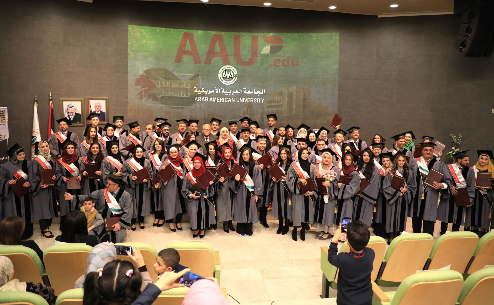 AAUP Celebrates the Graduation of the Students of the Faculty of Graduate Studies for the Academic Year 2018/2019