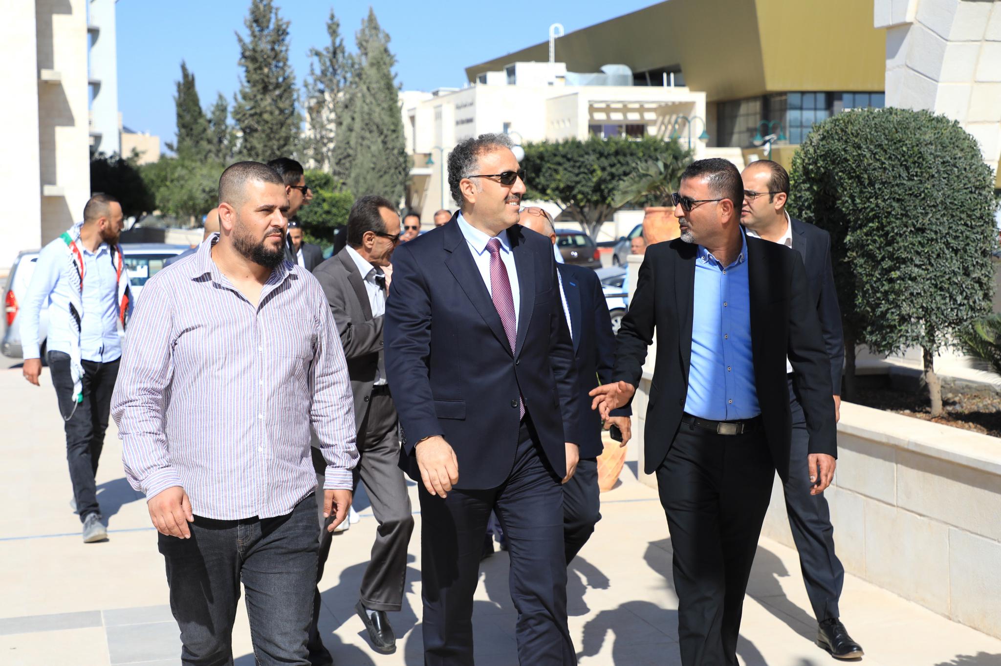 AAUP Welcomes Assaf Minister in an Honoring Ceremony Two Journalist