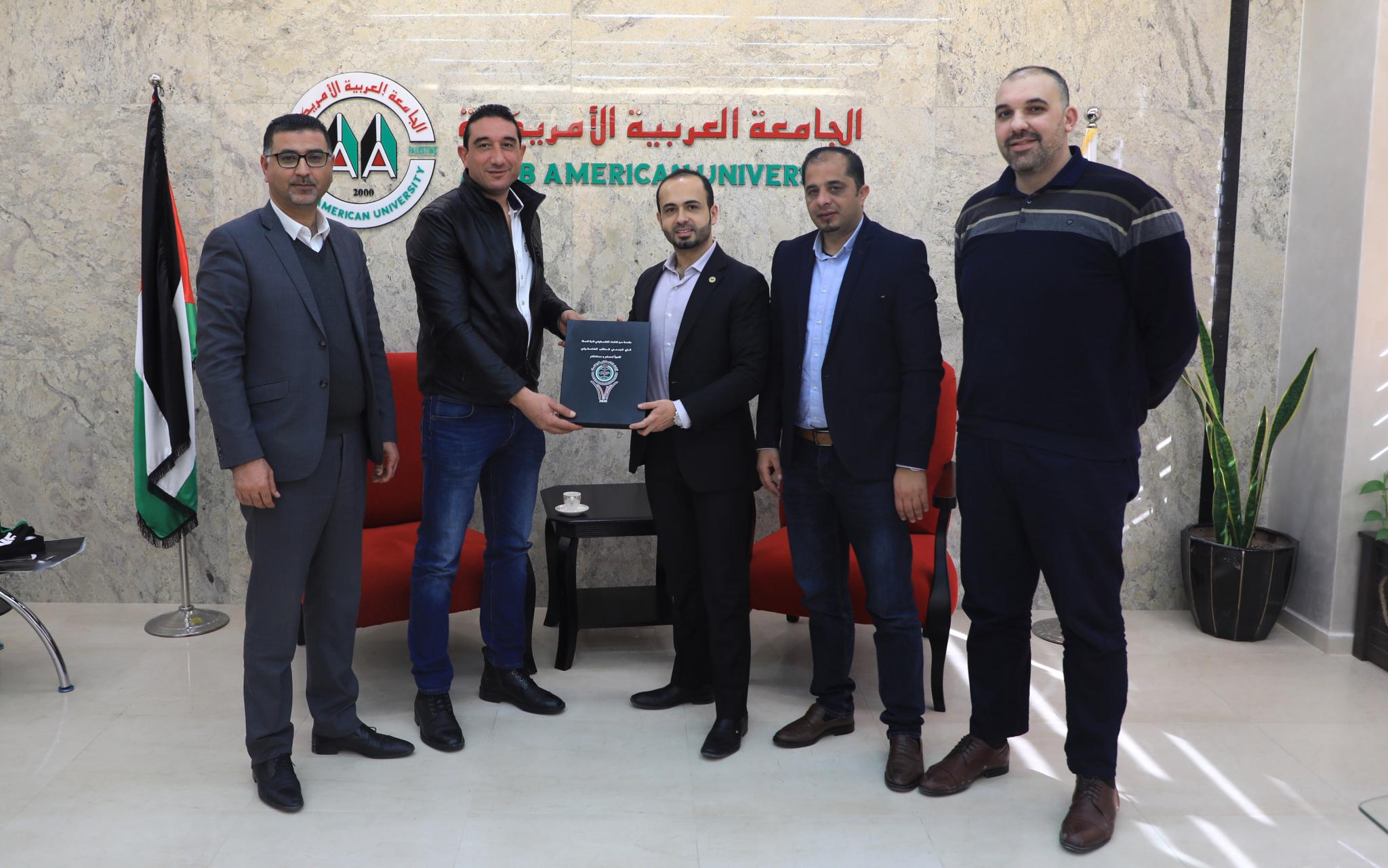 AAUP and the Palestinian Basketball Federation Preparing for Al Feda’i Game against Sri Lanka Team