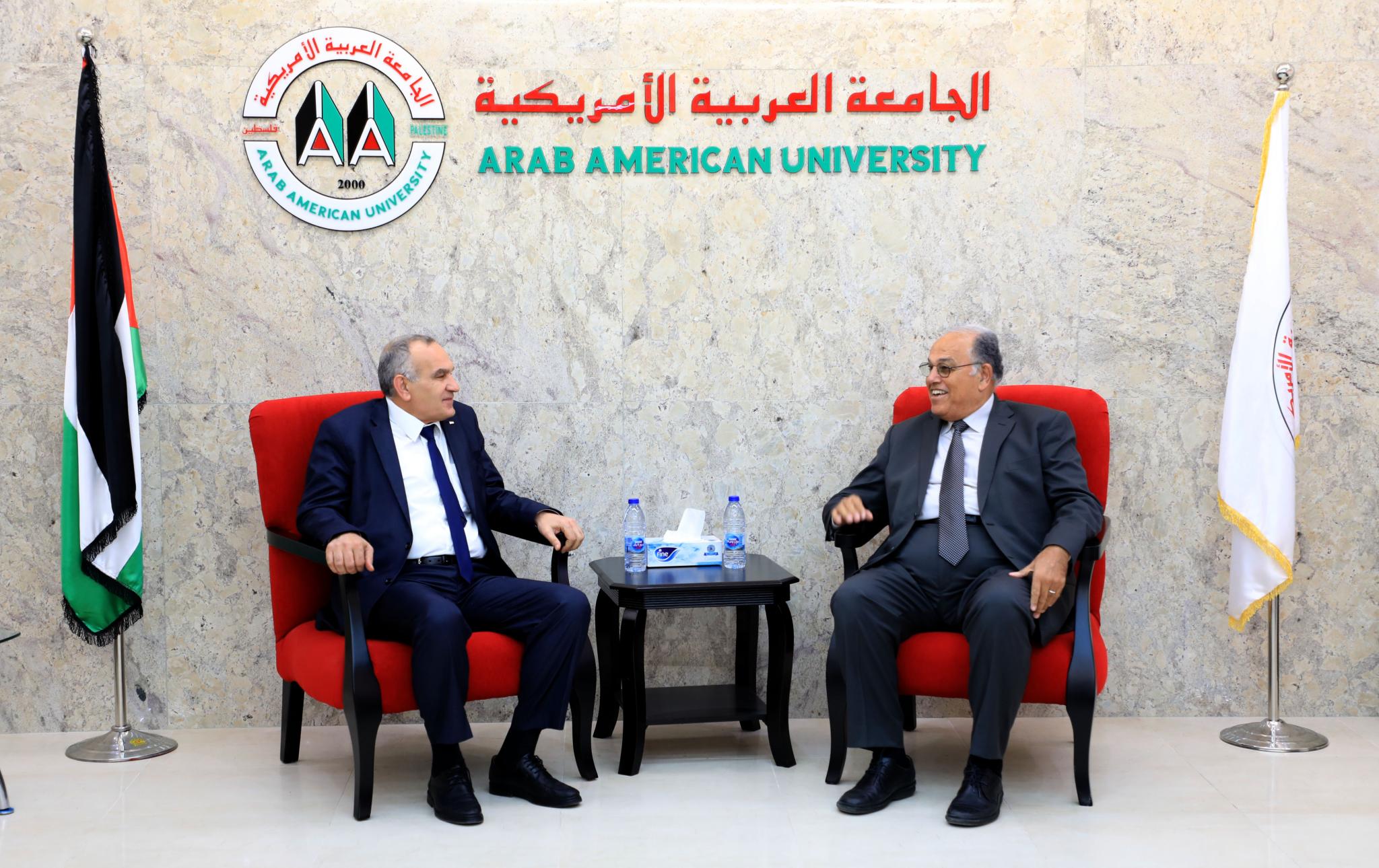 Meeting between the university President and the Minister of Communication