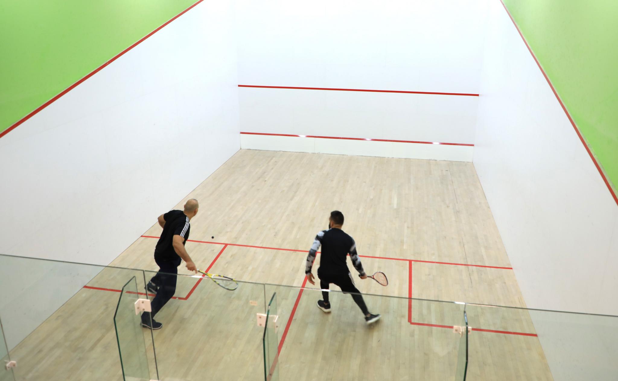 The conclusion of the first Squash championship in AAUP