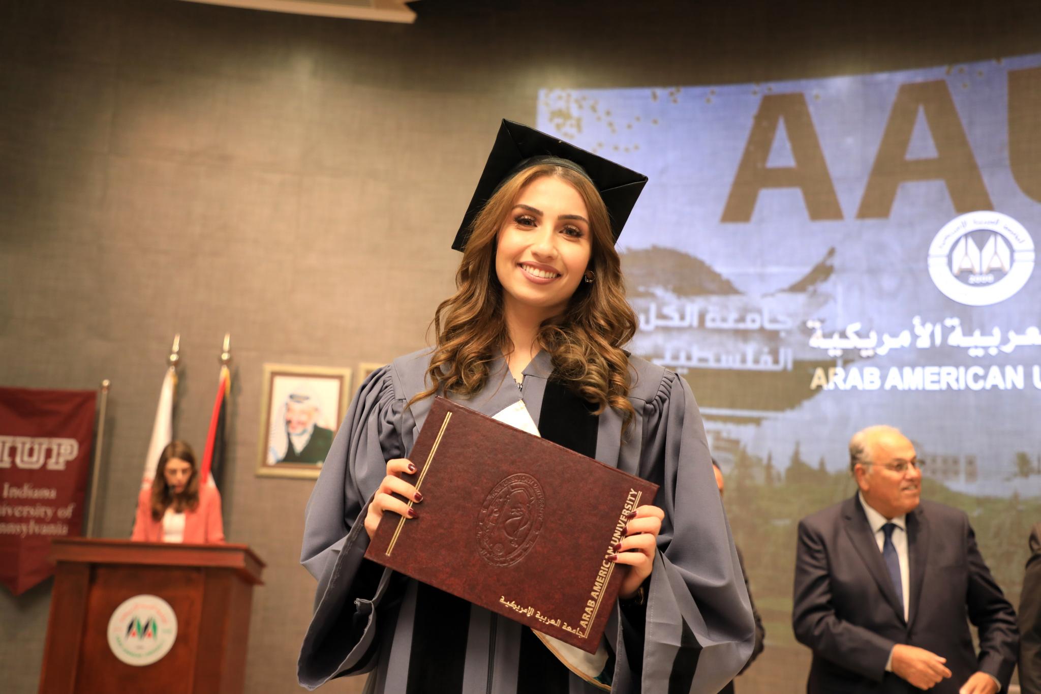 AAUP Celebrates Graduating the 5th Patch of MBA Students, the Joint Program with Indiana University