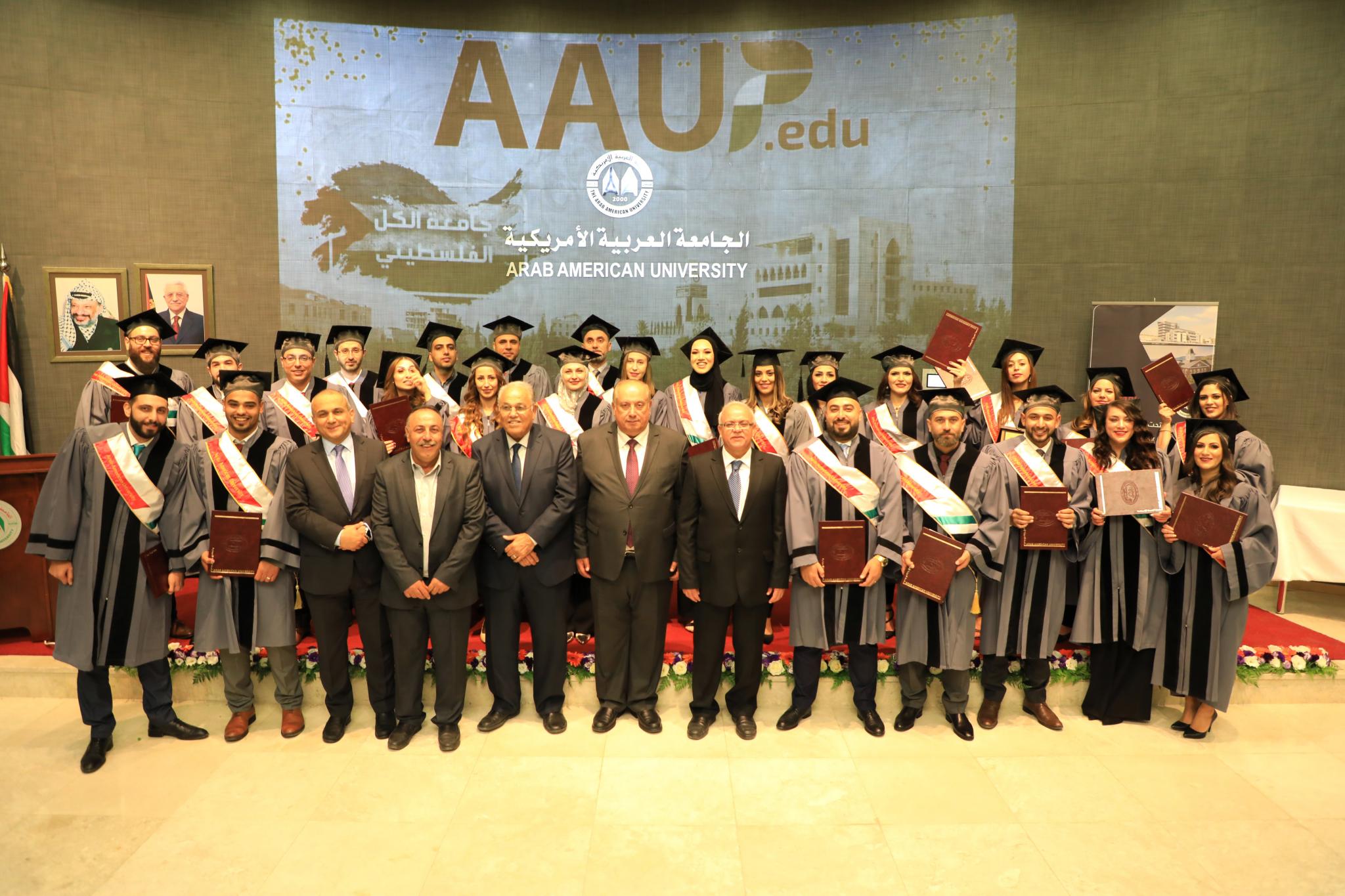 AAUP Celebrates Graduating the 5th Patch of MBA Students, the Joint Program with Indiana University