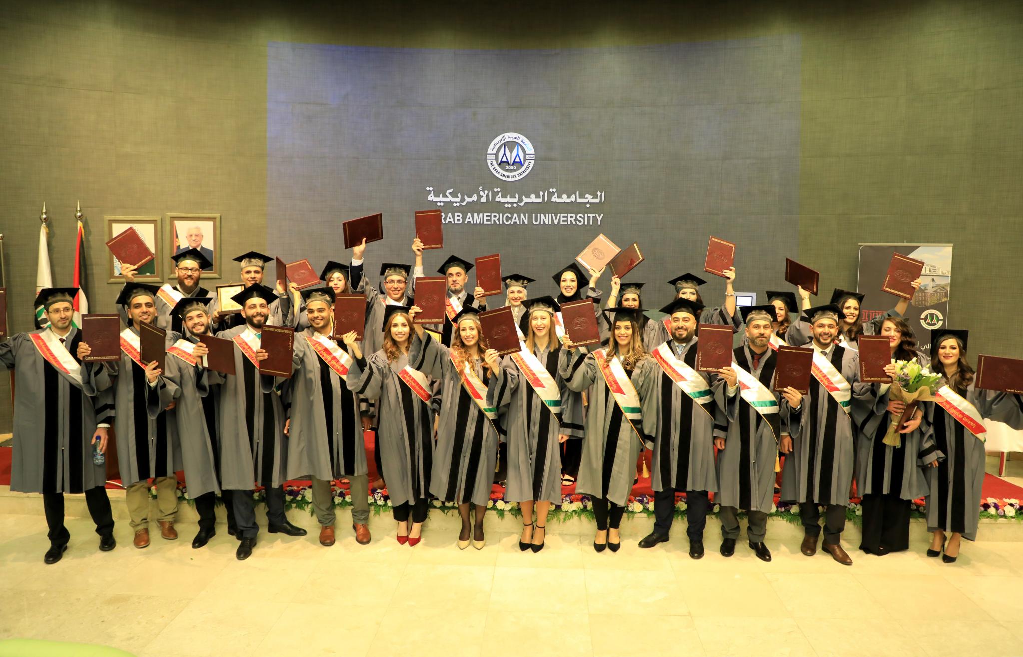 AAUP Celebrates Graduating the 5th Patch of MBA Students, the Joint Program with Indiana University