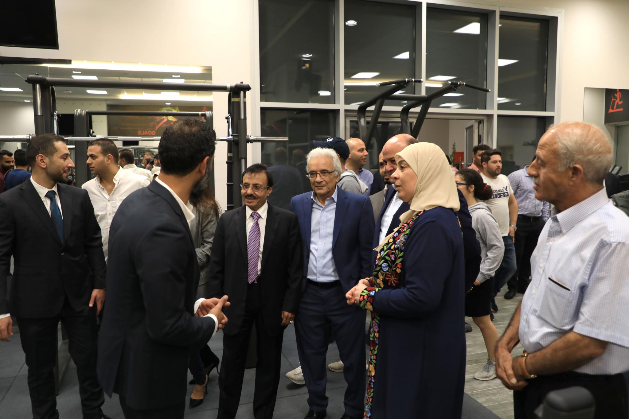 Grand Opening of Royal Gym at Arab American University Campus – Ramallah 