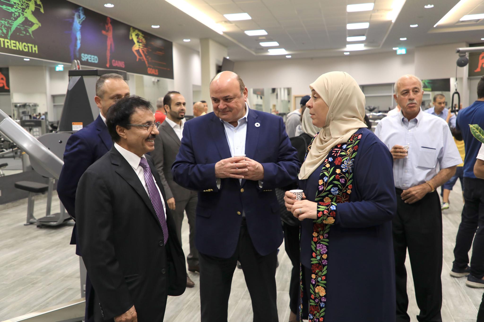 Grand Opening of Royal Gym at Arab American University Campus – Ramallah 