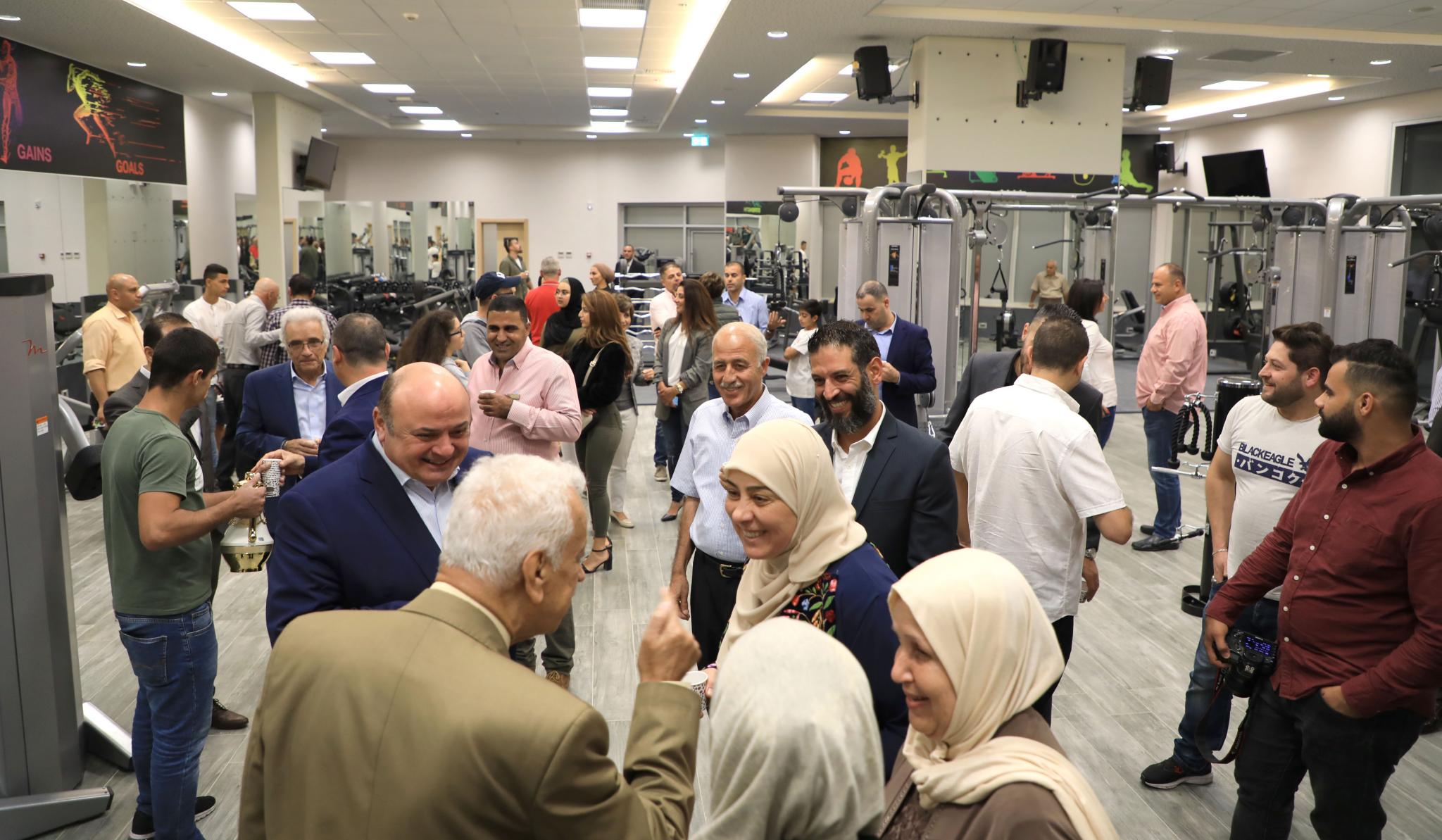 Grand Opening of Royal Gym at Arab American University Campus – Ramallah 