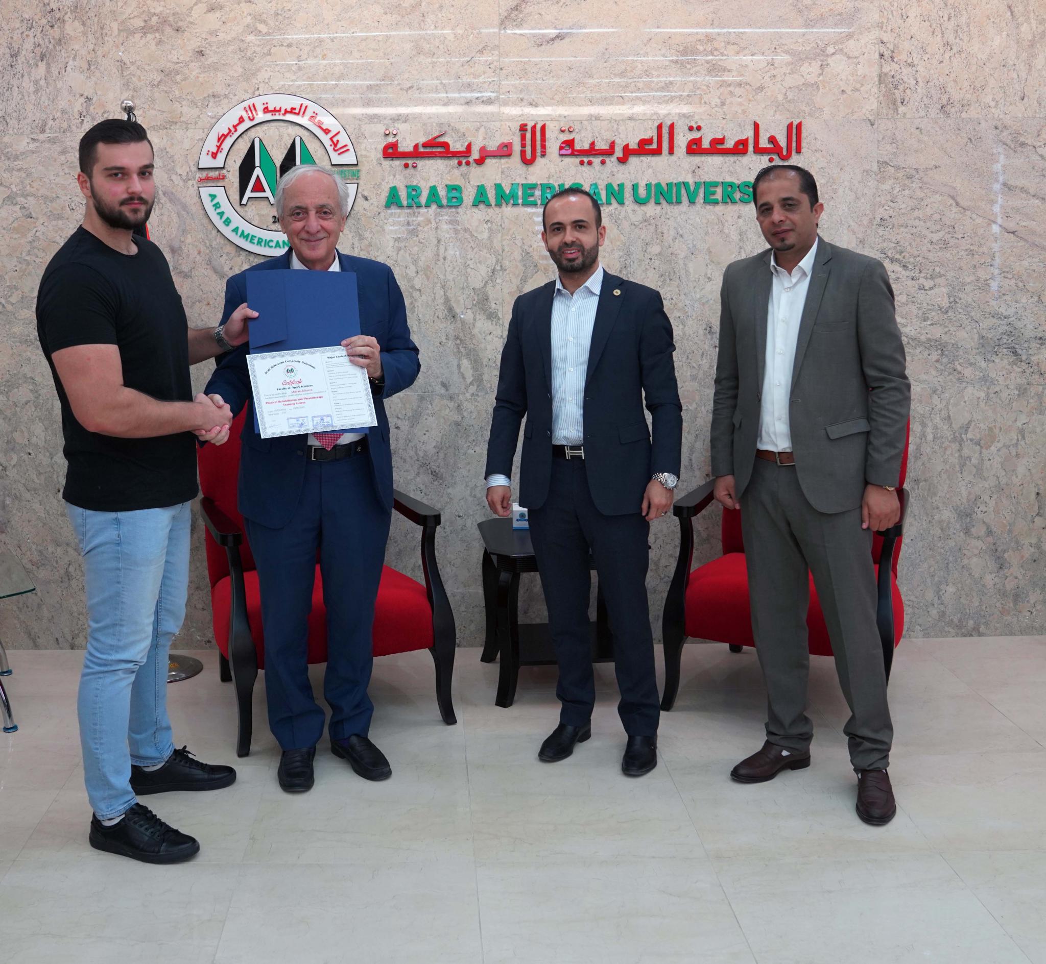 AAUP Graduated 17 Students From Sports Rehabilitation Course