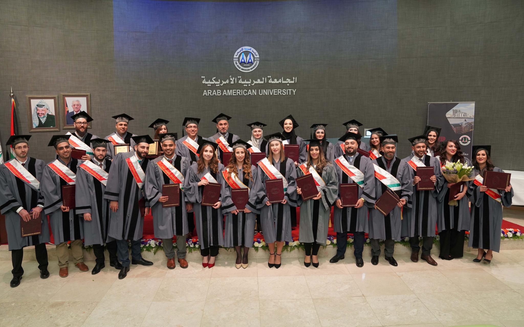 AAUP Celebrates Graduating the 5th Patch of MBA Students, the Joint Program with Indiana University