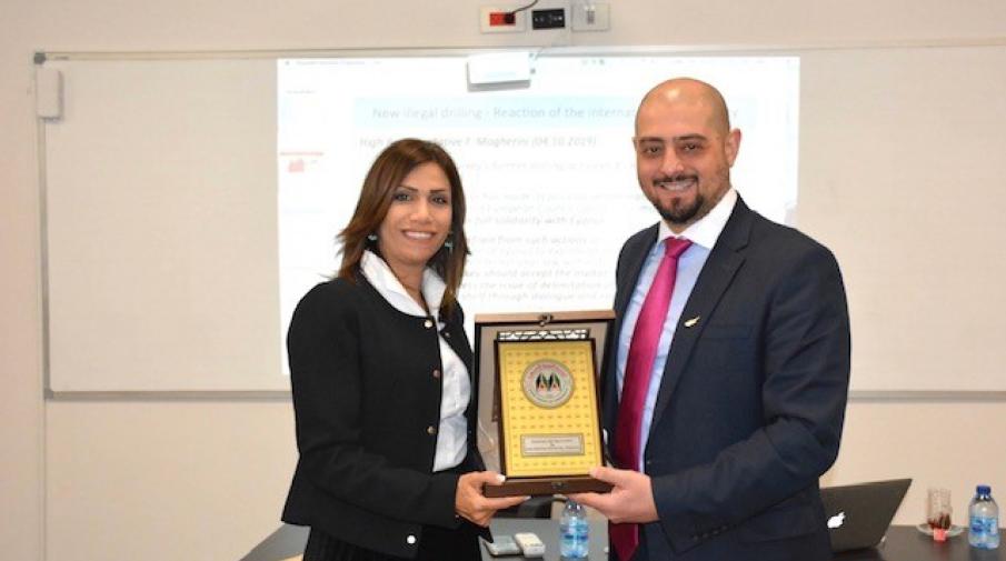 The Representative of the Republic of Cyprus Visits AAUP