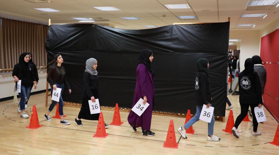 Experiments on the Dynamic Pedestrian Movement  