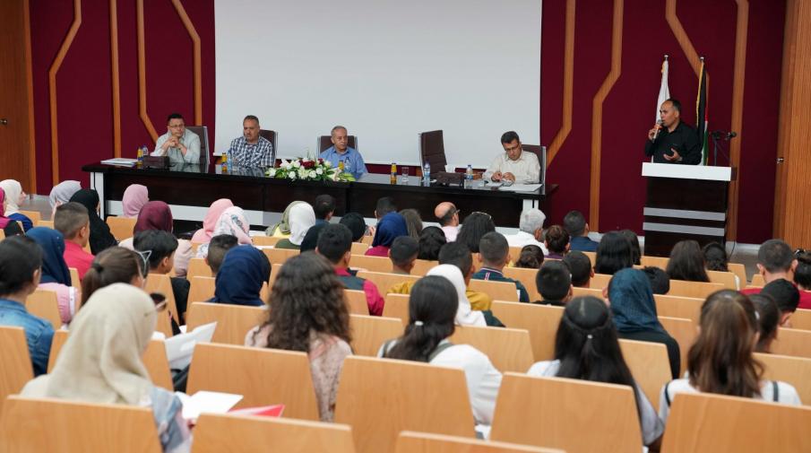 The Launching of International STEM Program in its Palestinian Version at the University