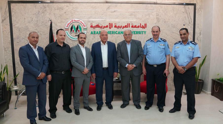 AAUP and the Palestinian Police Sign a Cooperation Agreement in Several Fields