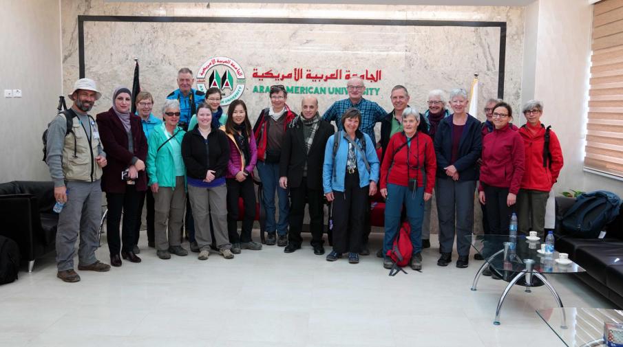 A Swiss tourist delegation visits the university