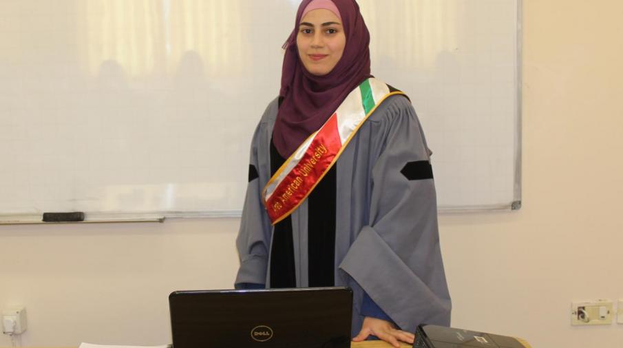 Researcher Isra’ Abu Sharbeh 