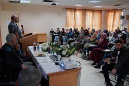 AAUP Organized a Lecture Entitled " Challenges Facing the Waqf Funds in Palestine "