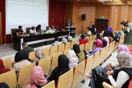 Workshop at the University Entitled Digital Security and the Palestinian Youth