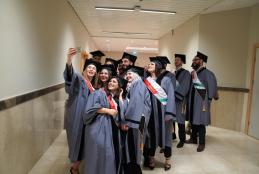 Graduation Ceremony for the 5th Patch of MBA Students