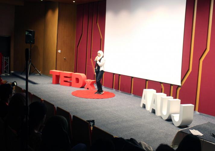 مؤتمر "تيد اكس" العالمي تحت عنوان "TEDx AAUJ"