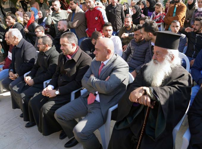 The Ceremony of Lightening the Christmas Tree in AAUP