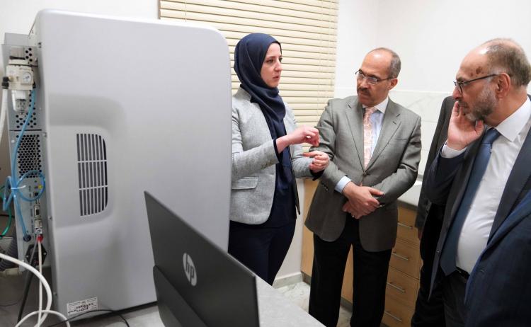 The Secretary General of the Jordanian Medical Council Visits Arab American University Campus in Ramallah