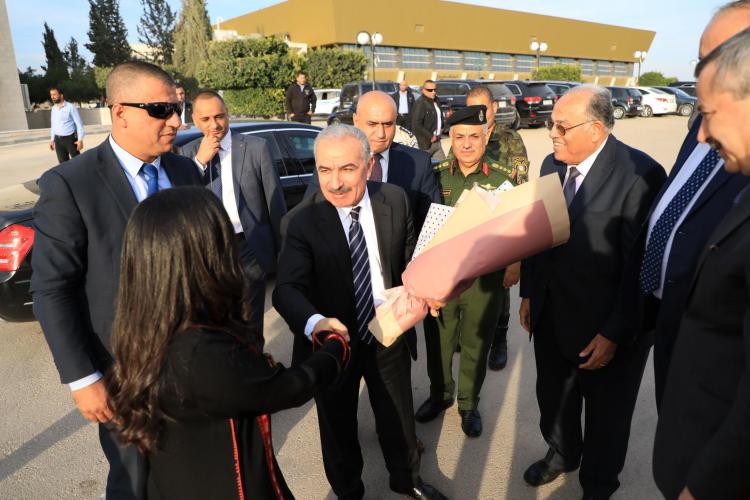 The Palestinian Prime Minister- Dr. Mohammad Ishtayyeh Visits Arab American University