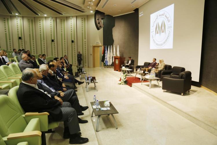 Sports Improving Workshop Hosted by University in its Graduate Studies Building, Ramallah